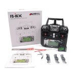 FS-i6X FlySky I6X 10CH 2.4GHz AFHDS 2A RC Radio con FS-iA10B per Drone RC veicolo barca Robot